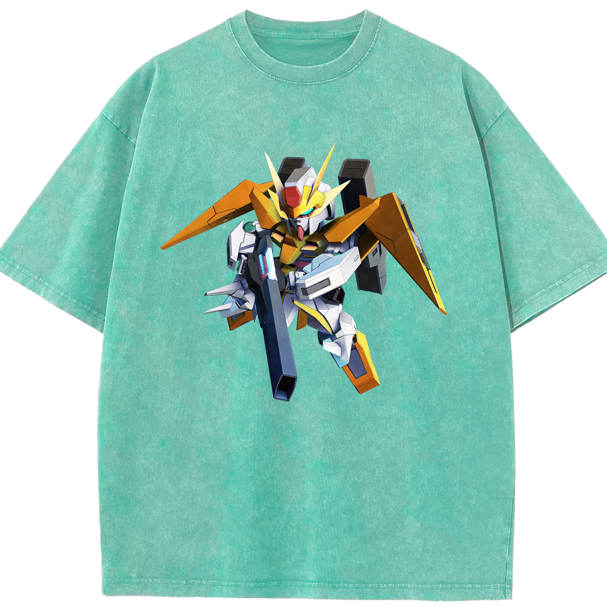 （画像用） 機動戦士ガンダム Mobile Suit Gundam 綿100% ヴィンテージ風 半袖Tシャツ（フロントプリント）